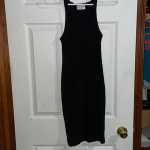 Denim forum bodycon dress